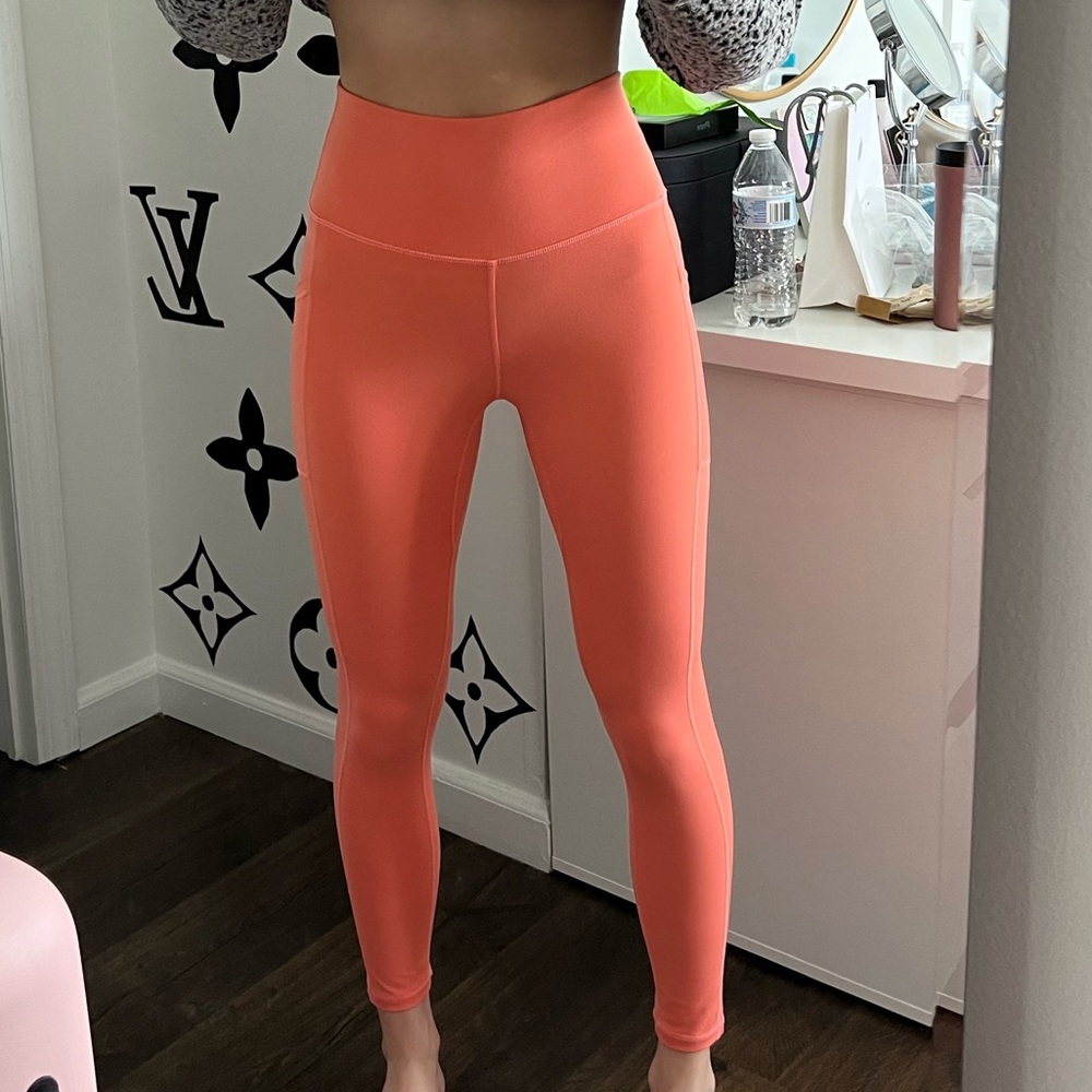 Peach Colored Leggings
